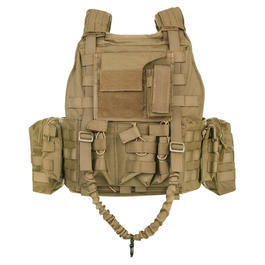 101 INC Plattentrger Set Ranger coyote