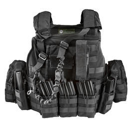 101 INC Plattentrger Set Ranger schwarz