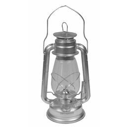MFH Sturmlaterne zink 30cm silber
