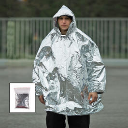 Mil-Tec Poncho Survival Silber
