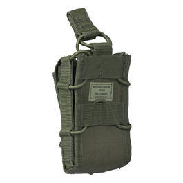 Mil-Tec Magazintasche Open Top Single Oliv