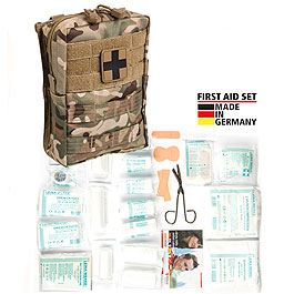 MIL-TEC First aid kit SET PRO 25 Leina OLIV | Army surplus MILITARY RANGE