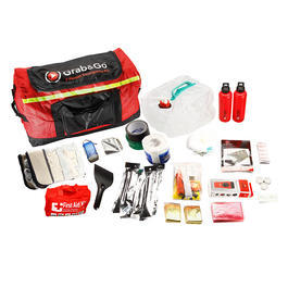 Grab & Go Notfallgepck fr 72 Stunden, 4 Personen