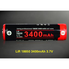 Kleinbild 1 Klarus 18650 Lithium Akku 3400mAh inkl. Aufbewahrungsbox