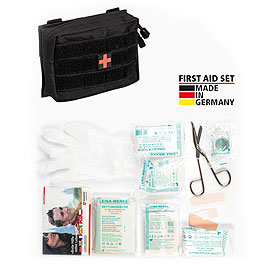 Mil-Tec First Aid Set Leina Pro 25-tlg. schwarz