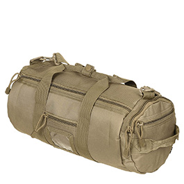 MFH Einsatztasche rund mit MOLLE-System coyote tan