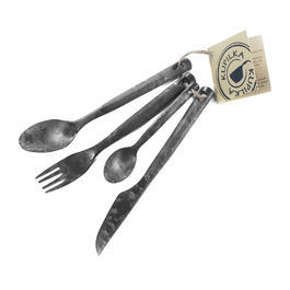 Kupilka Besteckset 4-teilig schwarz