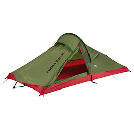 High Peak Zelt Siskin 2.0 fr 2 Personen oliv / rot