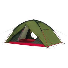 High Peak Zelt Woodpecker 3 fr 3 Personen oliv / rot