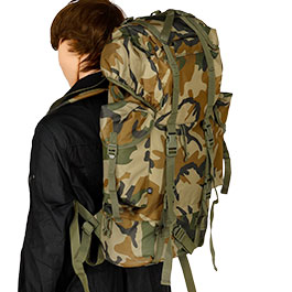 Kleinbild 5 Brandit Kampfrucksack 65 Liter woodland