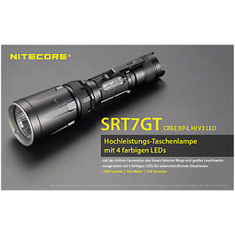 Nitecore LED Taschenlampe SRT7GT 1000 Lumen Bild 6