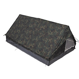 MFH Zelt Minipack fr 2 Personen woodland