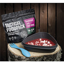 Tactical Foodpack Outdoor-Nahrungsmittel Rote-Beete-Suppe mit Feta 60 g Beutel
