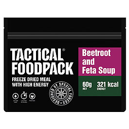Tactical Foodpack Outdoor-Nahrungsmittel Rote-Beete-Suppe mit Feta 60 g Beutel Bild 1 xxx: