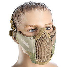 Bravo Tac Gear Strike V3 Airsoft Gittermaske Lower Face MC-Camo