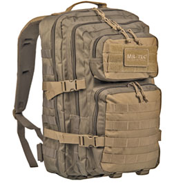 Mil-Tec Rucksack Assault Pack LG Ranger 36 Liter green/coyote