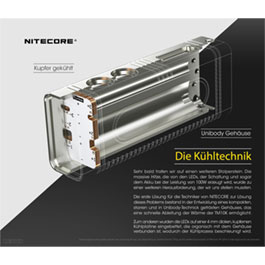 Nitecore LED Taschenlampe TM10K 10000 Lumen Bild 4