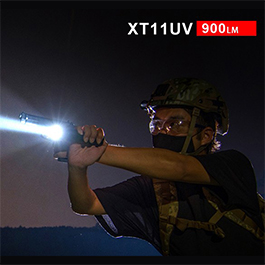 Klarus LED Taschenlampe XT11UV 900 Lumen mit UV Licht Bild 5