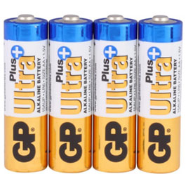 GP Batterie LR6 AA Mignon Ultra Plus 4 Stück