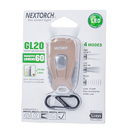 Nextorch LED Schlüssellampe GL20 khaki/grau 60 Lumen Bild 1 xxx: