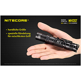 Nitecore LED Taschenlampe MH12GT 1000 Lumen Bild 3