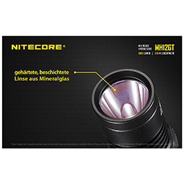 Nitecore LED Taschenlampe MH12GT 1000 Lumen Bild 7