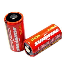 SureFire Lithium Batterie CR123A 3V 2 Stck