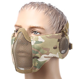 ASG Strike Systems Mesh Mask Gittermaske Full Lower Face mit Ohrabdeckung MC