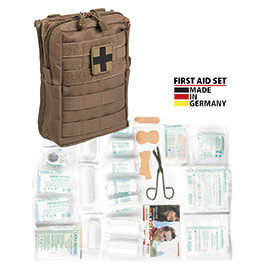 Mil-Tec Erste Hilfe Set Large Leina Pro 43 tlg. LG coyote