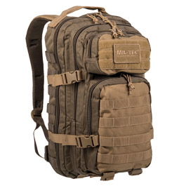 Mil-Tec Rucksack US Assault Ranger Pack 20 Liter green/coyote