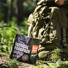 Tactical Foodpack Outdoor Mahlzeit Hühnchen und Reis Bild 6