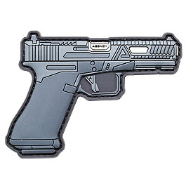 RWA 3D Rubber Patch Agency Arms M&P Field Pistole grau