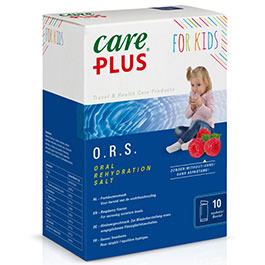 Care Plus Elektrolytmischung für Kinder O.R.S. 10 Beutel  Himbeere
