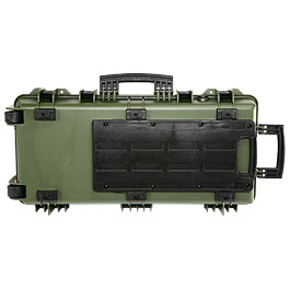 Nuprol Medium Hard Case Waffenkoffer / Trolley 80 x 40 x 17,5 cm Waben-Schaumstoff oliv Bild 3