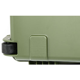 Nuprol Large Hard Case Waffenkoffer / Trolley 109 x 39,5 x 16 cm PnP-Schaumstoff oliv Bild 8