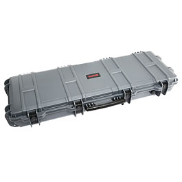 Nuprol Large Hard Case Waffenkoffer / Trolley 109 x 39,5 x 16 cm PnP-Schaumstoff grau