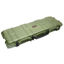 Nuprol Large Hard Case Waffenkoffer / Trolley 109 x 39,5 x 16 cm Waben-Schaumstoff oliv