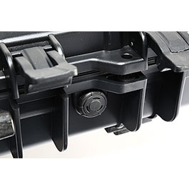 Nuprol Medium Hard Case Waffenkoffer / Trolley 80 x 40 x 17,5 cm Waben-Schaumstoff schwarz Bild 11