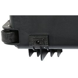 Nuprol Medium Hard Case Waffenkoffer / Trolley 80 x 40 x 17,5 cm Waben-Schaumstoff schwarz Bild 9