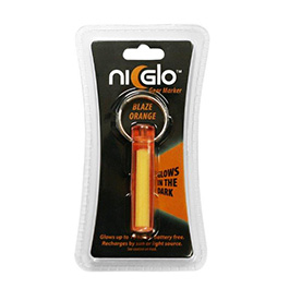 Ni-Glo Schlüsselanhänger Glow Marker orange