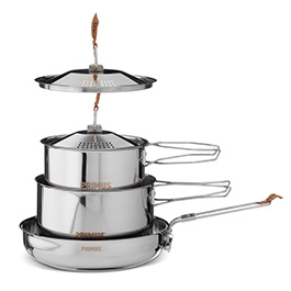 Primus Kochset Campfire Cookset small 6-teilig Edelstahl