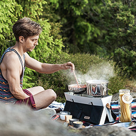 Primus Kochset Campfire Cookset small 6-teilig Edelstahl Bild 1 xxx: