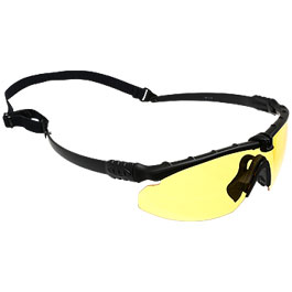 Nuprol Battle Pro Protective Airsoft Schutzbrille schwarz / gelb Bild 1 xxx: