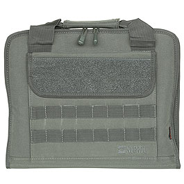 Nuprol PMC Deluxe Single Pistol Case / Tasche 36 x 28,5 x 4 cm grau