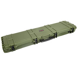 Nuprol X-Large Hard Case Waffenkoffer / Trolley 139 x 39,5 x 16 cm PnP-Schaumstoff oliv