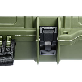Nuprol X-Large Hard Case Waffenkoffer / Trolley 139 x 39,5 x 16 cm PnP-Schaumstoff oliv Bild 10