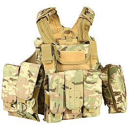 Nuprol RTG Molle Tactical Vest Einsatzweste MC-Camo