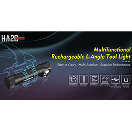 Klarus Multifunktionslampe HA2C 3200 Lumen Bild 1 xxx: