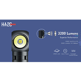 Klarus Multifunktionslampe HA2C 3200 Lumen Bild 3