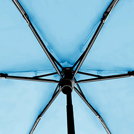 EuroSchirm Regenschirm Dainty mit Mini-Packmaß eisblau Bild 5
